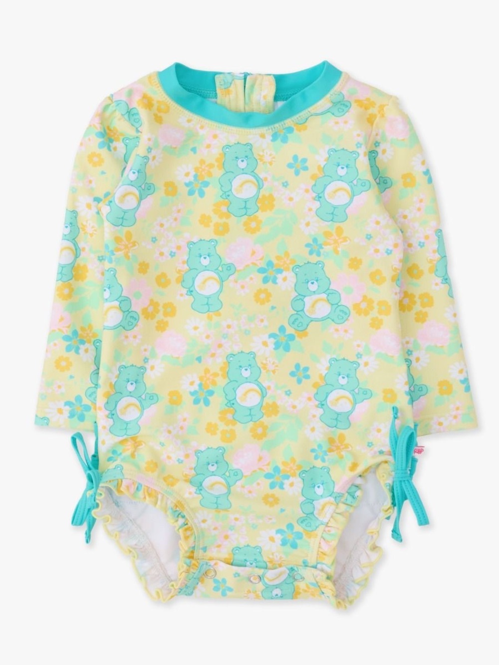 NWT RuffleButts x Care Bears Rashguard Sz 3T